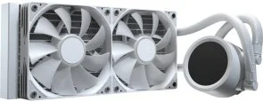 Фото: Система рідинного охолодження AeroCool Abyss L240R Digi White (ACLA-AD24117.21) № 2 | KTC