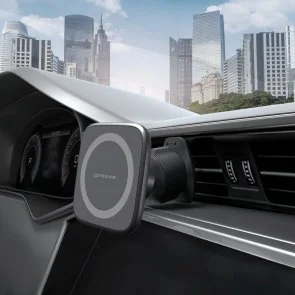 Фото: Кріплення для мобільного телефону Proove Block Magnetic Air Outlet Car Mount Black (CHMA00000001) № 6 | KTC