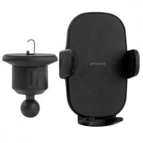 Фото: Кріплення для мобільного телефону Proove Tumbler Air Outlet Car Mount Black (CHTB00000001) № 3 | KTC