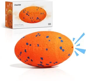 Фото: Інтерактивна електромеханічна іграшка Cheerble Wicked Rugby Bright Orange (CWQ06O) № 2 | KTC