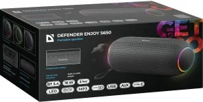 Фото: Портативна колонка Defender Enjoy S650 Black (65651) № 9 | KTC
