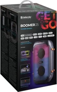 Фото: Акустика для вечірок Defender Boomer 25 Black (65425) № 15 | KTC