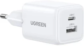 Фото: Зарядний пристрій UGREEN X514 QC PD 20W White (UGR-65006) № 3 | KTC