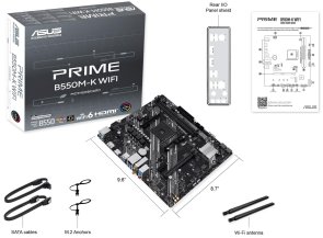 Материнська плата ASUS PRIME B550M-K WiFi