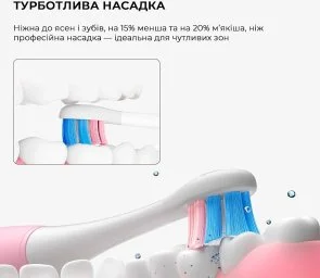 Фото: Електрична зубна щітка Oclean X Kids Electric Toothbrush Black (6970810557206) № 7 | KTC