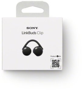 Гарнітура вкладиші Sony LinkBuds Clip TWS, Black