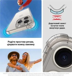 Фото: Чохол ArmorStandart for Realme C100i 4G / C100x 4G - Air Force Camera cover Clear (ARM92235) № 6 | KTC