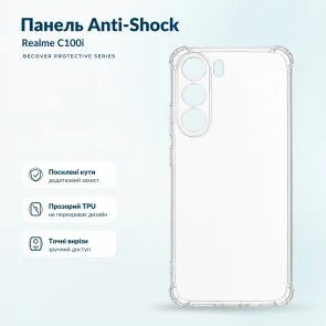 Фото: Чохол BeCover for Realme C100i - Anti-Shock Clear (716089) № 4 | KTC