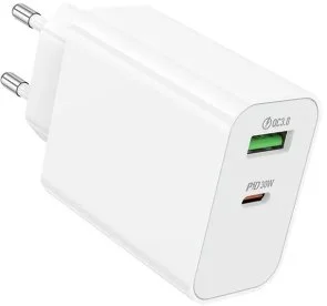 Фото: Зарядний пристрій BOROFONE BA108A Stellar QC PD 30W White (6941991125379) № 3 | KTC