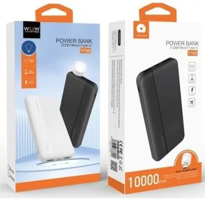 Фото: Батарея універсальна WUW Y145 10000mAh 12W Black № 2 | KTC