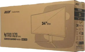 Фото: Монітор Acer XZ340CURX2bmiipphx (UM.CX0EE.205) - 34" VA / 3440x1440 / 200 Гц / AMD FreeSync Premium / HAS № 17 | KTC
