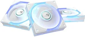 Фото: Кулер ASUS ROG Eurux GR120 ARGB Reverse White 3pcs (90DA00K3-B09020) № 17 | KTC