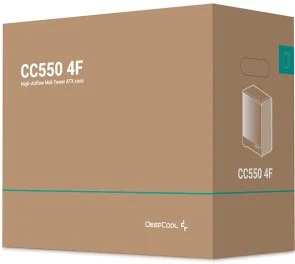 Фото: Корпус Deepcool CC550 4F Black with window (R-CC550BKANA4-G) № 12 | KTC