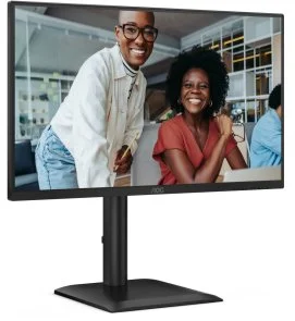 Фото: Монітор AOC 24E4CV Black - 23.8" IPS / 1920×1080 / 120 Гц / Adaptive Sync / Pivot / HAS № 5 | KTC