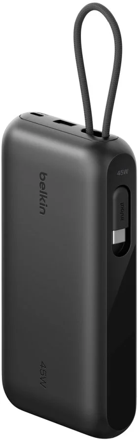 Фото: Батарея універсальна Belkin UltraCharge with Integrated Cable and Display 20000mAh 45W Black (BPB030hqBK) № 4 | KTC