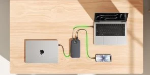 Фото: Батарея універсальна Belkin UltraCharge Pro Laptop 27000mAh 240W Charcoal (BPB040hqCH) № 14 | KTC