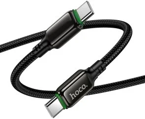 Фото: Кабель Hoco X127 Exceed 60W Type-C / Type-C 1m Black (6942007675611) № 7 | KTC