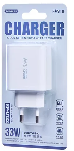 Фото: Зарядний пристрій Remax Kiddy Series PD 33W White (6954851209393) № 2 | KTC
