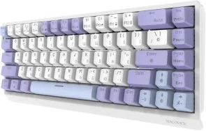 Фото: Клавіатура Ajazz NK68 V2 Red Switch USB Purple/White/Blue (NK68-V2-R-PWB) № 4 | KTC