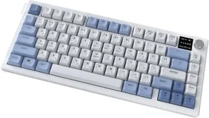 Фото: Клавіатура Ajazz AF82 WL/BT/USB White/Blue (AF82-BW) № 5 | KTC