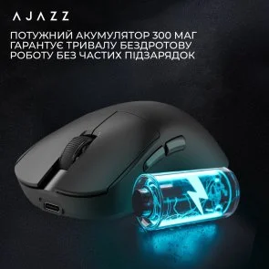 Фото: Миша Ajazz x Nacodex NJ07 MC Black (NJ07-MC-B) № 14 | KTC