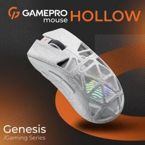 Фото: Миша GamePro Genesis Hollow WL/BT/USB White (GM870HW) № 2 | KTC