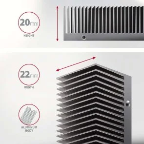 Фото: Радіатор Axagon for SSD M.2 2280 (CLR-M2XT) № 3 | KTC