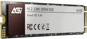 Фото: SSD-накопичувач AGI AI238 2280 SATA III 512GB (AGI512G80AI238) № 2 | KTC
