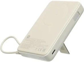 Фото: Батарея універсальна Xiaomi Magnetic Wireless Built-in Stand 10000mAh 33W/15W Beige (BHR08PBGL) № 3 | KTC