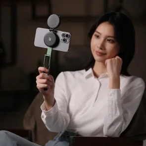 Фото: Універсальний тримач Ulanzi MA60 Foldable Magnetic Phone Tripod Orange (S040) № 8 | KTC