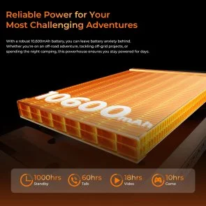 Фото: Смартфон Oukitel G6 8/256GB Orange (G6_8_256_OR) № 4 | KTC