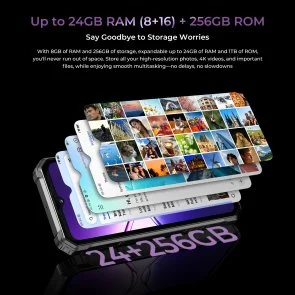 Фото: Смартфон Oukitel G7 8/256GB Black (G7_8_256_BK) № 8 | KTC