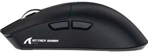 Фото: Миша Attack Shark X11 WL/BT/USB Black (X11B_AS) № 3 | KTC