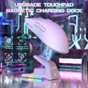Фото: Миша Attack Shark X1 White (X1W_AS) № 5 | KTC