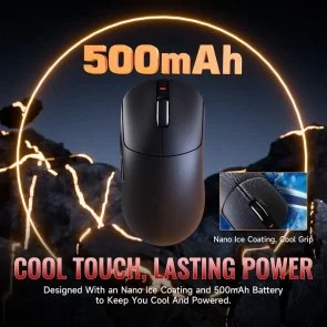 Фото: Миша Attack Shark X8 Ultra WL/BT/USB Black (X8ULTRAB_AS) № 8 | KTC