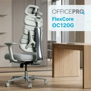 Фото: Крісло OfficePro FlexCore OC120G Grey № 6 | KTC