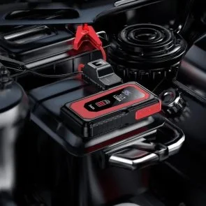 Фото: Бустер Hoco QS3 Victory Car Emergency Starter Power Bank Black (6942007635530) № 6 | KTC