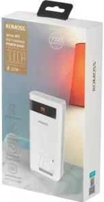 Фото: Батарея універсальна Romoss PHP30 30000mAh 22.5W White (PHP30-852-1111) № 5 | KTC