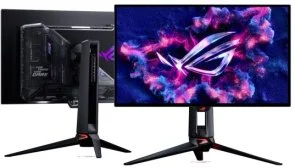 Фото: Монітор ASUS ROG Swift OLED PG27UCWM (90LM0CY1-B01971) - 26.5" WOLED / 3840×2160 / 240 Гц / AMD FreeSync Premium Pro, Nvidia G-Sync Compatible, Adaptive Sync / Pivot / HAS № 3 | KTC