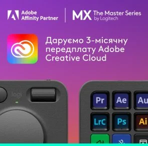 Фото: Клавіатура Logitech MX Creative Console Graphite (920-012931) № 3 | KTC