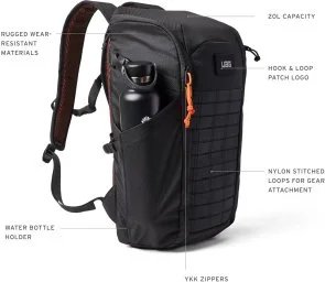 Фото: Рюкзак для ноутбука UAG Civilian 20L Olive/Orange (984174117297) № 10 | KTC