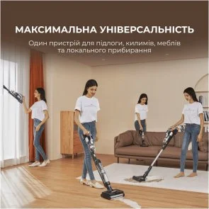 Фото: Ручний бездротовий пилосос JIMMY PW11 Pro Max-B (PW11PRO_MAX_B) № 11 | KTC