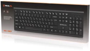 Фото: Клавіатура Real-EL RK-507 USB Black (EL123100050) № 9 | KTC