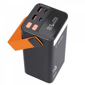 Фото: Батарея універсальна Aspiring Vigor 50 50000mAh 100W Black (VTR-PB-V50) № 3 | KTC