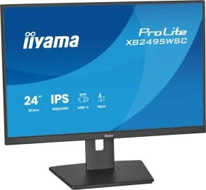 Фото: Монітор iiyama ProLite XB2495WSC-B1 Black - 24.1" IPS / 1920×1200 / 100 Гц / AMD FreeSync, Nvidia G-Sync Compatible, Adaptive Sync / Pivot / HAS № 5 | KTC