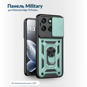 Фото: Чохол BeCover for Motorola Edge 70 Fusion - Military Dark Green (716256) № 4 | KTC
