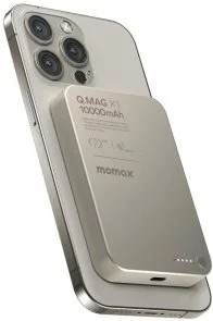 Фото: Батарея універсальна Momax Q.MAG X1 10000mAh 20W / Qi 15W Titan (IP117AE) № 3 | KTC