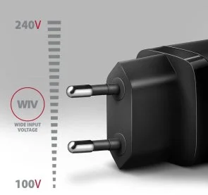 Фото: Зарядний пристрій Axagon ACU-PQ20 PD QC3.0 20W Black № 7 | KTC