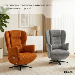 Фото: Крісло Qlab RCT240BR Grey № 17 | KTC