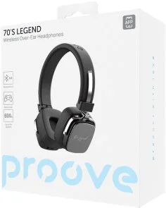 Фото: Навушники Proove 70s Legend APP Bluetooth Black (HP70L001AP01) № 9 | KTC